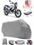 Rks RK150-S Motor Brandası Gri Motorsiket Brandası Motor Örtüsü Çadır Su Geçirmez Motosiklet Kılıfı Motor Brandası 1