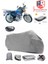 Hyundai Mover 125 Motor Brandası Gri Arka Çanta Uyumlu Motorsiket Brandası Motor Örtüsü Çadır Su Geçirmez Motosiklet Kılıfı Motor Brandası 1
