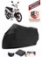Salcano Altay 100 Motor Brandası Siyah Motorsiket Brandası Motor Örtüsü Çadır Su Geçirmez Motosiklet Kılıfı Motor Brandası 1