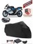 Bmw K 1200 S Motor Brandası Siyah Arka Çanta Uyumlu Motorsiket Brandası Motor Örtüsü Çadır Su Geçirmez Motosiklet Kılıfı Motor Brandası 1