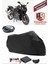 Daelim Roadwin 250 Motor Brandası Siyah Arka Çanta Uyumlu Motorsiket Brandası Motor Örtüsü Çadır Su Geçirmez Motosiklet Kılıfı Motor Brandası 1
