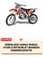 Apachi 4V Cross Motor Brandası Siyah Motorsiket Brandası Motor Örtüsü Çadır Su Geçirmez Motosiklet Kılıfı Motor Brandası 2