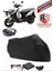 Kymco Agility Carry 50I 4t Motor Brandası Siyah Arka Çanta Uyumlu Motorsiket Brandası Motor Örtüsü Çadır Su Geçirmez Motosiklet Kılıfı Motor Brandası 1