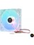 Hadron HDX1502 Kasa Fanı 4pin LED 12CM Transparent 1