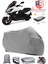 Kymco Xciting 500I R Motor Brandası Gri Motorsiket Brandası Motor Örtüsü Çadır Su Geçirmez Motosiklet Kılıfı Motor Brandası 1