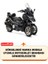 Kymco Cv3 Motor Brandası Siyah Arka Çanta Uyumlu Motorsiket Brandası Motor Örtüsü Çadır Su Geçirmez Motosiklet Kılıfı Motor Brandası 2