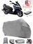 Kymco Dink 200I Motor Brandası Gri Motorsiket Brandası Motor Örtüsü Çadır Su Geçirmez Motosiklet Kılıfı Motor Brandası 1