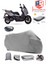 Regal Raptor MAX125 Motor Brandası Gri Arka Çanta Uyumlu Motorsiket Brandası Motor Örtüsü Çadır Su Geçirmez Motosiklet Kılıfı Motor Brandası 1