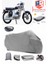 Jawa 250 Motor Brandası Gri Arka Çanta Uyumlu Motorsiket Brandası Motor Örtüsü Çadır Su Geçirmez Motosiklet Kılıfı Motor Brandası 1