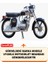 Jawa 250 Motor Brandası Gri Arka Çanta Uyumlu Motorsiket Brandası Motor Örtüsü Çadır Su Geçirmez Motosiklet Kılıfı Motor Brandası 2