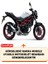Suzuki SV650X Motor Brandası Siyah Arka Çanta Uyumlu Motorsiket Brandası Motor Örtüsü Çadır Su Geçirmez Motosiklet Kılıfı Motor Brandası 2