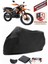 Rks NR200 Motor Brandası Siyah Motorsiket Brandası Motor Örtüsü Çadır Su Geçirmez Motosiklet Kılıfı Motor Brandası 1