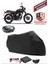 Brixton Cromwell 250 Motor Brandası Siyah Arka Çanta Uyumlu Motorsiket Brandası Motor Örtüsü Çadır Su Geçirmez Motosiklet Kılıfı Motor Brandası 1