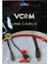 Vcom USB 2.0 2-Mini USB 5pin Black 0.3m 1