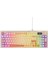 Everest Kb-79 Sılent Pro Bej-Pembe-Turuncu Sessiz Rgb Q Membrane Oyuncu Klavyesi 1
