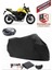 Honda Cb 750 Hornet Motor Brandası Siyah Arka Çanta Uyumlu Motorsiket Brandası Motor Örtüsü Çadır Su Geçirmez Motosiklet Kılıfı Motor Brandası 1