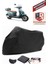 Kuba Brilliant 50 Pro Motor Brandası Siyah Motorsiket Brandası Motor Örtüsü Çadır Su Geçirmez Motosiklet Kılıfı Motor Brandası 1