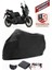 Yamaha Xmax 300 Tech Max Motor Brandası Siyah Motorsiket Brandası Motor Örtüsü Çadır Su Geçirmez Motosiklet Kılıfı Motor Brandası 1