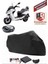 Sym Joyride Evo 200 Motor Brandası Siyah Arka Çanta Uyumlu Motorsiket Brandası Motor Örtüsü Çadır Su Geçirmez Motosiklet Kılıfı Motor Brandası 1