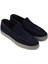 Erkek Hakiki Süet Lacivert Loafer Ayakkabı - 01993MLCVC01 4