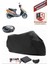 Honda Bali Motor Brandası Siyah Arka Çanta Uyumlu Motorsiket Brandası Motor Örtüsü Çadır Su Geçirmez Motosiklet Kılıfı Motor Brandası 1