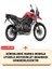 Triumph Tiger 800 Xca Motor Brandası Gri Arka Çanta Uyumlu Motorsiket Brandası Motor Örtüsü Çadır Su Geçirmez Motosiklet Kılıfı Motor Brandası 2