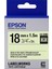Epson Lk-4ybp Pastel Sarı Üzeri Siyah 12MM 9metre Etiket 1