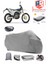 Husqvarna Enduro 701 Motor Brandası Gri Arka Çanta Uyumlu Motorsiket Brandası Motor Örtüsü Çadır Su Geçirmez Motosiklet Kılıfı Motor Brandası 1