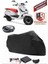 Rks Dark Blue 50 Motor Brandası Siyah Arka Çanta Uyumlu Motorsiket Brandası Motor Örtüsü Çadır Su Geçirmez Motosiklet Kılıfı Motor Brandası 1