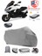 Kymco Xciting 500 Motor Brandası Gri Arka Çanta Uyumlu Motorsiket Brandası Motor Örtüsü Çadır Su Geçirmez Motosiklet Kılıfı Motor Brandası 1