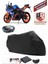 Falcon FR-250 Motor Brandası Siyah Arka Çanta Uyumlu Motorsiket Brandası Motor Örtüsü Çadır Su Geçirmez Motosiklet Kılıfı Motor Brandası 1