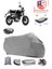 Honda Monkey 125 Motor Brandası Gri Arka Çanta Uyumlu Motorsiket Brandası Motor Örtüsü Çadır Su Geçirmez Motosiklet Kılıfı Motor Brandası 1