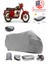 Jawa 250 Classic Motor Brandası Gri Arka Çanta Uyumlu Motorsiket Brandası Motor Örtüsü Çadır Su Geçirmez Motosiklet Kılıfı Motor Brandası 1