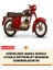 Jawa 250 Classic Motor Brandası Gri Arka Çanta Uyumlu Motorsiket Brandası Motor Örtüsü Çadır Su Geçirmez Motosiklet Kılıfı Motor Brandası 2
