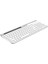A4 Tech FBK25 Beyaz Bluetooth+2.4g Nano Fn Multimedya Klavye 1
