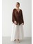 Kahverengi Çok Düğmeli Kimono 11