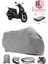 Piaggio Medley 150 Motor Brandası Gri Motorsiket Brandası Motor Örtüsü Çadır Su Geçirmez Motosiklet Kılıfı Motor Brandası 1