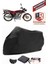 Arora Ar 100-8 A Modifiye Motor Brandası Siyah Motorsiket Brandası Motor Örtüsü Çadır Su Geçirmez Motosiklet Kılıfı Motor Brandası 1