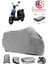 Sym Mio 50 Motor Brandası Gri Motorsiket Brandası Motor Örtüsü Çadır Su Geçirmez Motosiklet Kılıfı Motor Brandası 1