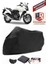 Honda Cbf 1000 Motor Brandası Siyah Motorsiket Brandası Motor Örtüsü Çadır Su Geçirmez Motosiklet Kılıfı Motor Brandası 1