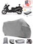 Piaggio X8 200 Motor Brandası Gri Motorsiket Brandası Motor Örtüsü Çadır Su Geçirmez Motosiklet Kılıfı Motor Brandası 1