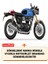 Triumph Thruxton Rs Motor Brandası Gri Motorsiket Brandası Motor Örtüsü Çadır Su Geçirmez Motosiklet Kılıfı Motor Brandası 2