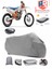 Ktm 530 Exc Motor Brandası Gri Arka Çanta Uyumlu Motorsiket Brandası Motor Örtüsü Çadır Su Geçirmez Motosiklet Kılıfı Motor Brandası 1