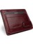Erkek Hakiki Deri Bordo Yatay Cüzdan - 00521MBRDZ01 2