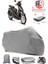 Peugeot Geopolis 300 Motor Brandası Gri Motorsiket Brandası Motor Örtüsü Çadır Su Geçirmez Motosiklet Kılıfı Motor Brandası 1