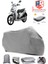 Peugeot Looxor Motor Brandası Gri Motorsiket Brandası Motor Örtüsü Çadır Su Geçirmez Motosiklet Kılıfı Motor Brandası 1
