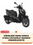 Piaggio Beverly S 400 Motor Brandası Gri Arka Çanta Uyumlu Motorsiket Brandası Motor Örtüsü Çadır Su Geçirmez Motosiklet Kılıfı Motor Brandası 2
