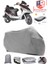 Mondial 150 Re Motor Brandası Gri Motorsiket Brandası Motor Örtüsü Çadır Su Geçirmez Motosiklet Kılıfı Motor Brandası 1