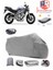 Yamaha Fz6 Fazer Abs Motor Brandası Gri Arka Çanta Uyumlu Motorsiket Brandası Motor Örtüsü Çadır Su Geçirmez Motosiklet Kılıfı Motor Brandası 1