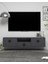 1314DROPDD-32 Duvara Montaj Tv Sehpası-Antrasit-Gümüş 1